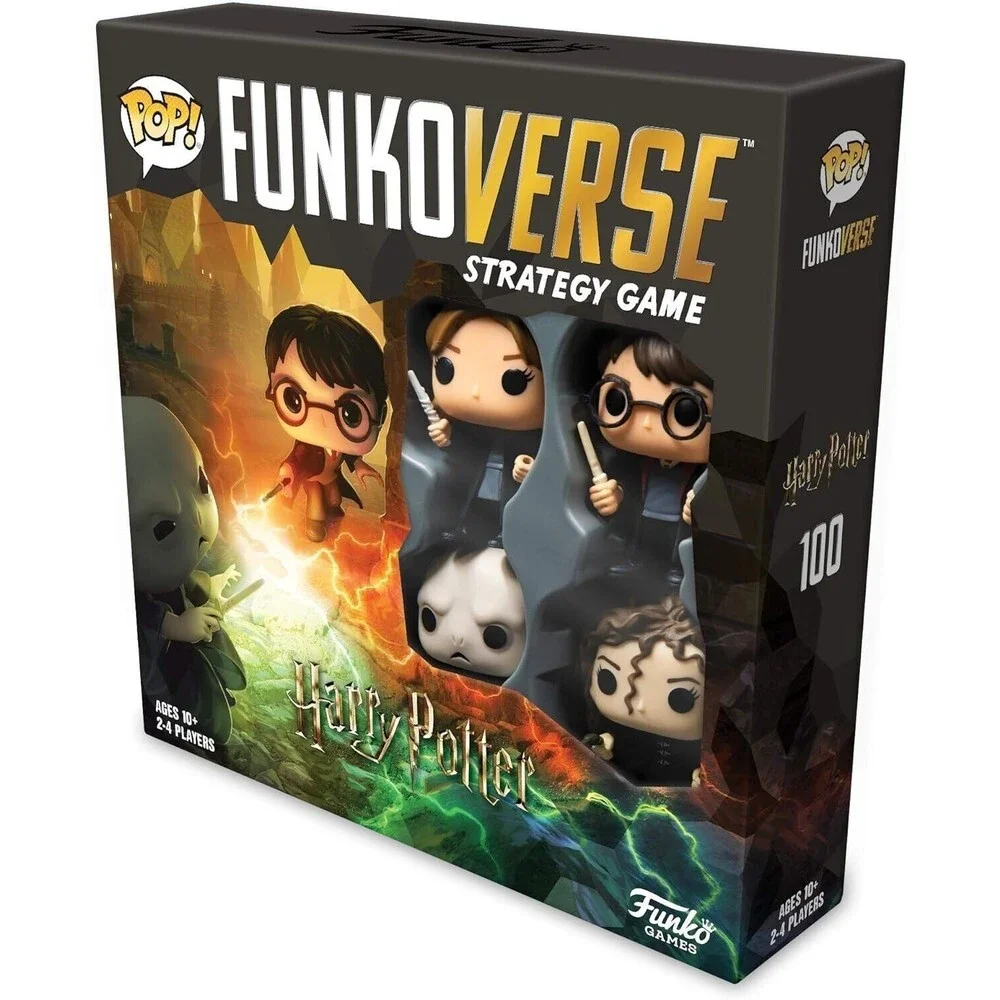 Games Funko Harry Potter 100 Funkoverse - (4 Character Pack) ENGLISH Board Game